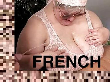 French BBW Granny MADAME MAUDE - Pissing Sucking Huge Tits 01