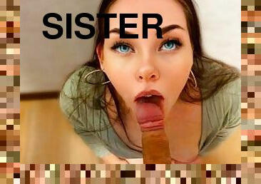 I'm fucking my stepsister in the mouth!