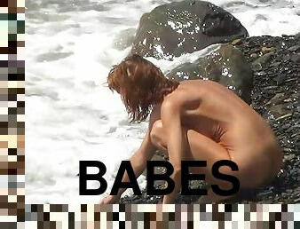 nudist, babes, strand