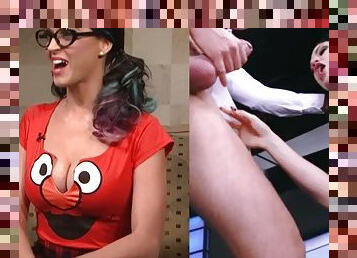 Katy Perry is a naughty little cock sucking slut