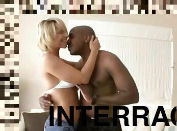 babes, interracial, rubia