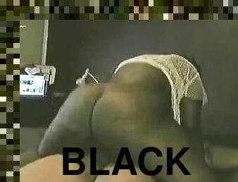 Black couple captures homemade sex