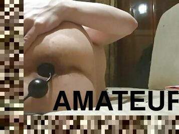 gammal, rysk, amatör, anal, leksak, hemmagjord, ung18, dildo, äldre, ensam