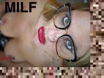 Dutch hot milf squirts in her face while fucked in her ass. She loves to be fucked in both holes????????????
