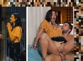 Sexy Brazilian Girl Next Door Struggles To Handle His Big Dick