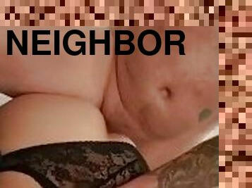 Old neighbor fucks, while boyfriends at work