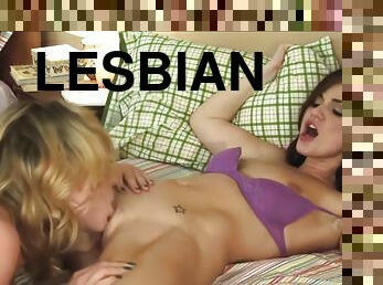 Brunette Babe Fingers Lesbian Roommate With Lily Carter And Lily Labeau