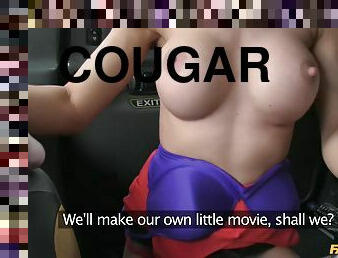Good-looking cougar hardcore porn clip