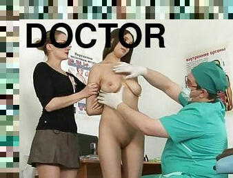 Horny doctor and college babe