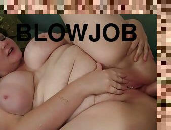 blowjob-seks-dengan-mengisap-penis, gambarvideo-porno-secara-eksplisit-dan-intens, wanita-gemuk-yang-cantik, berhubungan-dengan-wajah, berambut-cokelat