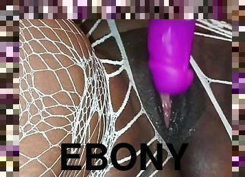 THICK EBONY STEPSIS LOVE TO DEEP THROAT  WHILE SHE PLAY WITH HER PUSSY