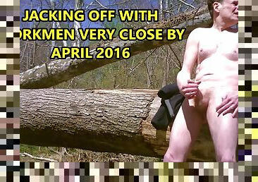 Public Risky JO Near Park Workmen April 2016