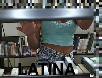Little latina slut carrie brooks gets turned on by books