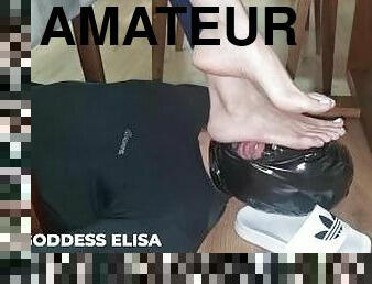 Goddess Elisa - My foot rest (trailer)