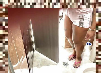 CAMERA OBSERVING MY stepSISTER IN THE BATHROOM AND RECORDED HER URINATING