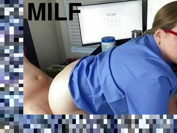 amateur, médecin, milf, branlette, ejaculation-interne, fétiche, latex