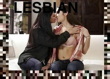 Lily adams and india lesbian sex