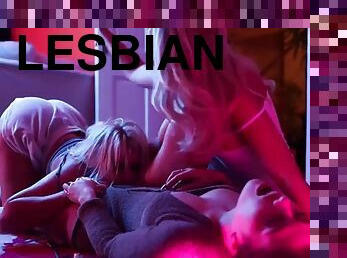 Lesbian teens party