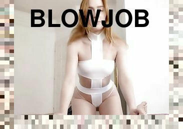 Jia Lissa blowjob for cum