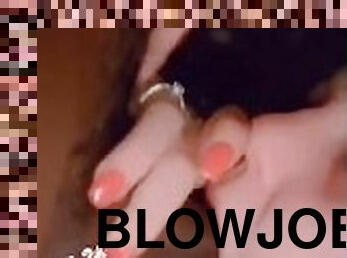 Sloppy blowjob milf