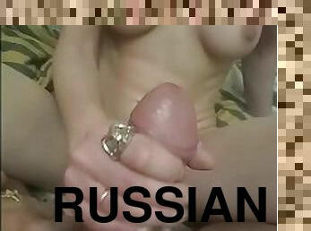 russisk, skinny, ludder, knulling-fucking, brunette, hore-whore