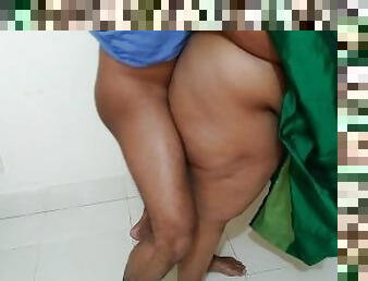 Indian Sexy Big Boobs & Big Ass 55y old Priya Aunty anal fucked & Huge cum Behind (Hindi Audio)