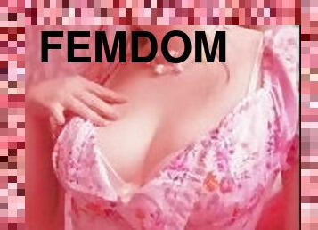 Goddess titty tease in pretty pink floral cottagecore dress ? Full video on Manyvids