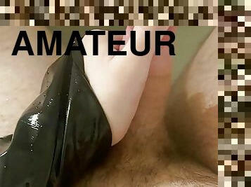 cur, imbaiere, tatic, masturbare-masturbation, amatori, gay, masturbare, pov, tanar18, sperma