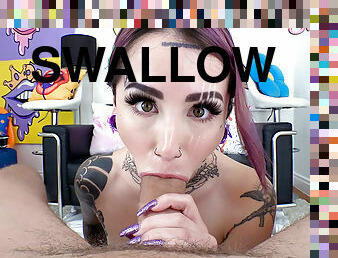 SWALLOWED Valerica Steele's oral addiction