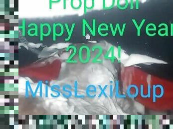 MissLexiLoup trans female tight Rectums ass fucking Happy New Year 2024 Champagne!