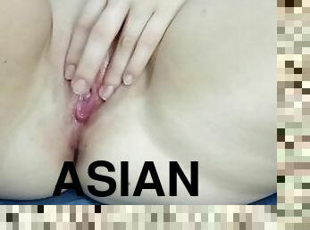 asiatisk, onani, pussy, student, babes, creampie, trekant, stram, søt, alene