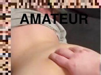 levrette, amateur, anal, bout-a-bout, bite, dure, taquinerie