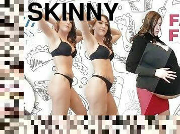 feit, skinny, bbw, fetisj