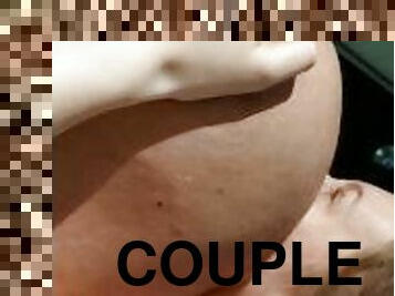 amateur, couple, trou-du-cul, cunilingus