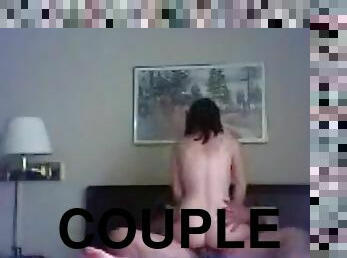 Couple films their fucking in a hotel room