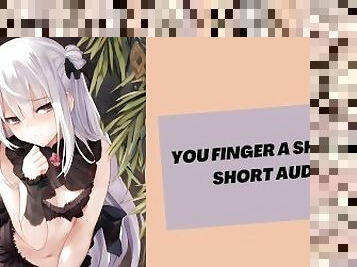 You finger a very shy girl (sexy audio)