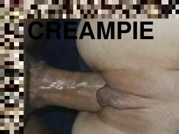 store-pupper, orgasme, pussy, amatør, creampie, par, cum, stram, pupper, perfekt