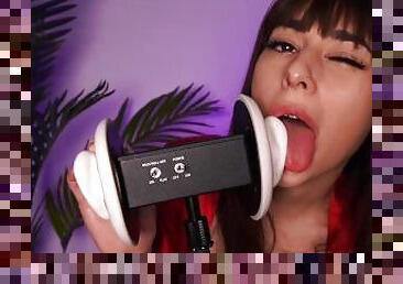 LUNAREXX ASMR HOT EAR LICKING IN MY RED ROAD