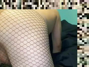 Fishnet booty twerk (slow motion, pt. 2)