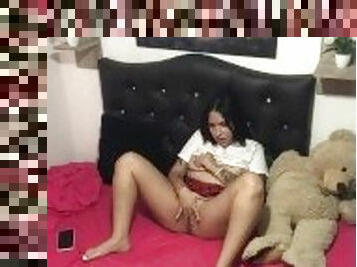 papá, masturbación, orgasmo, coño-pussy, colegiala-schoolgirl, amateur, adolescente, casero, recopilación, con-los-dedos