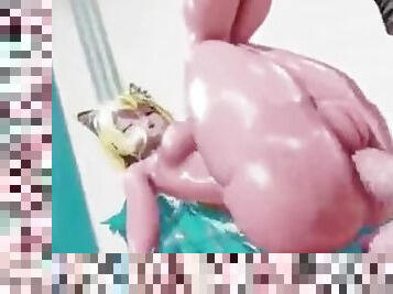 Futa Futanari Anal Gangbang Huge Cumshots 3D Hentai
