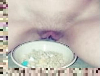 Filled a bowl of cereal with my pee, would you eat it?