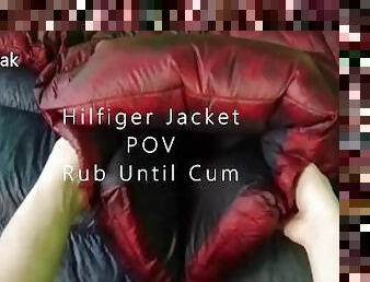 POV Hilfiger Down Jacket Rub Until Cum