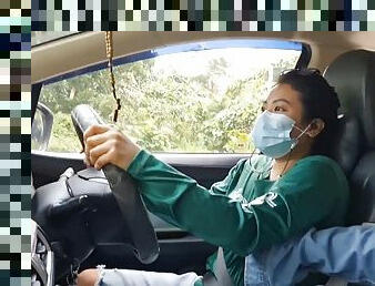 Desi Grab Driver fucked for extra tip - Pinay Lovers Ph