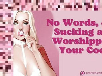 No Words, Just Sucking and Worshipping Your Cock ?ASMR