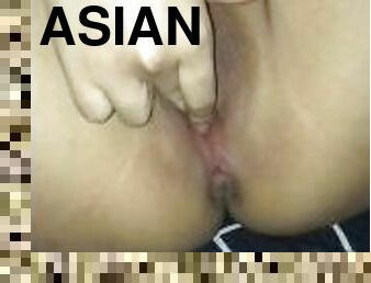 asiatique, masturbation, amateur, babes, ados, doigtage, solo, philippine