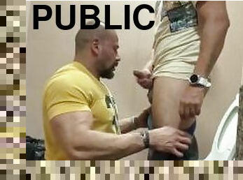 public, amatori, gay, muschiulos