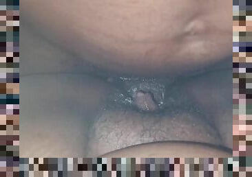 orgasmo, cona-pussy, esguincho, amador, ébona, pénis-grande, penetração-de-braço, bbw, pénis, áspero