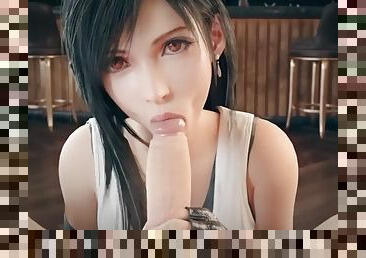 Tifa stunning blowjob