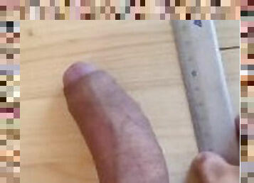 masturbation, student, amatör, gigantisk-kuk, tonåring, college, ensam, kuk